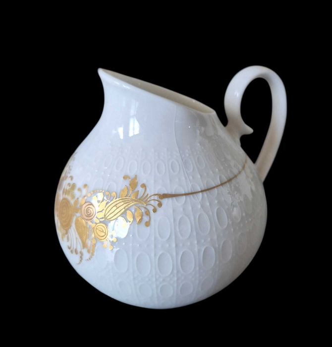 Колекционерски порцеланов кофейн сервиз Rosenthal Romanze, Bjørn Wiinblad