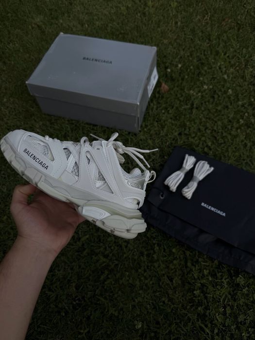Adidasi Balenciaga Track White