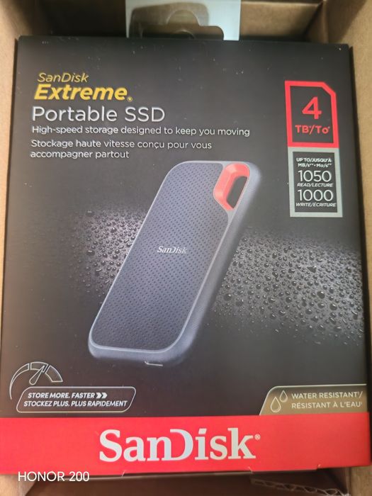 Sandisk extreme 4tb portable ssd