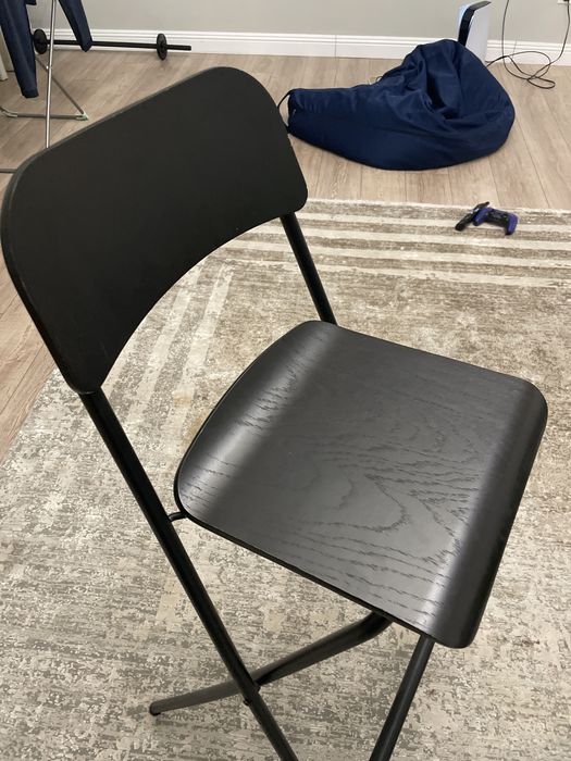 Барные стулья черные