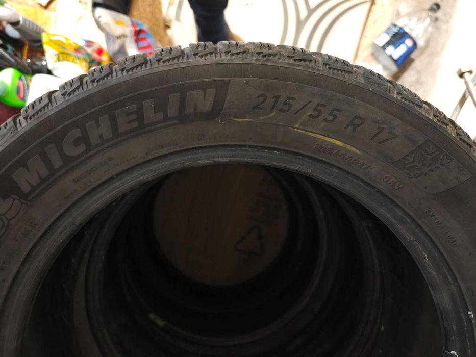 Michelin Alpin 6 215 55 17 dot 3518 зимни гуми