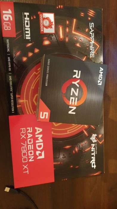 Sapphire rx7800xt nitro plus
