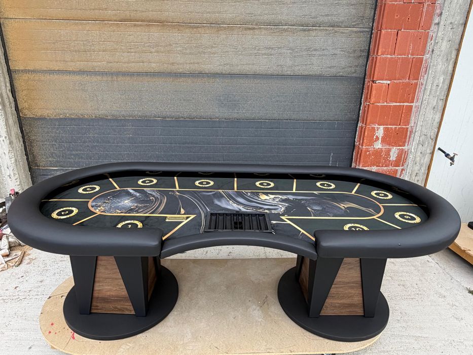Masa poker casino extra lux cu surpainaltare CustomTables.eu Bucuresti stoc urgent