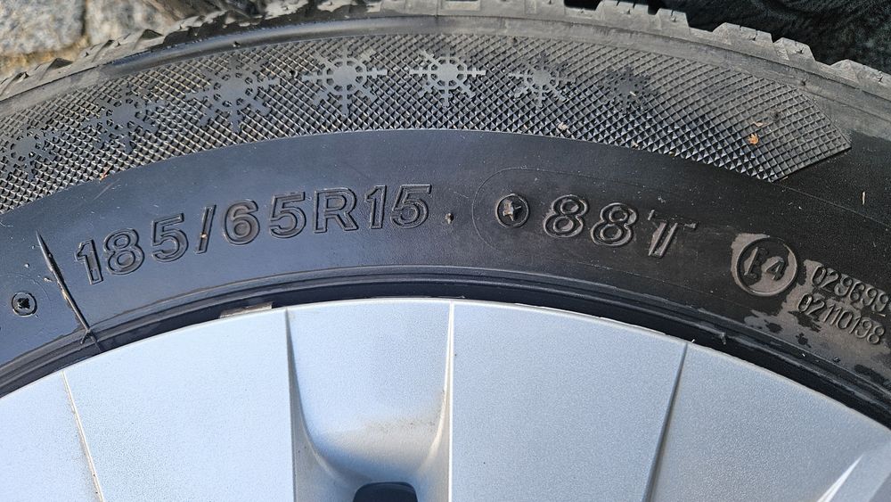 Джанти 15 5х100 Toyota оригинални с гуми и датчици