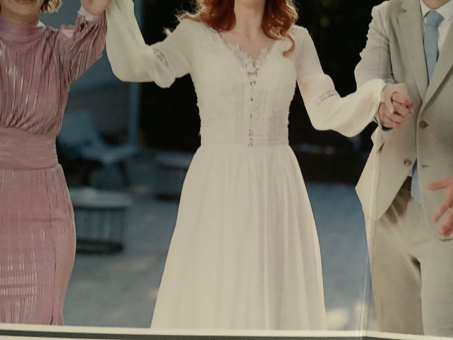 Rochie de mireasă ,diafana