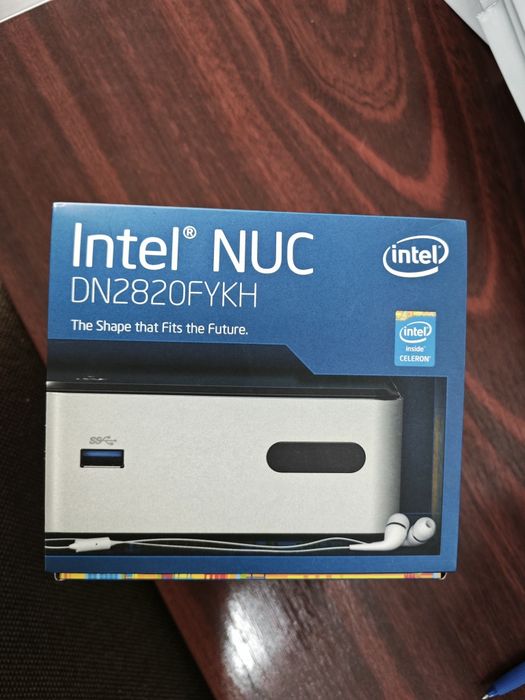 Intel NUC DFYK2820, intel 2,1ghz, 8 gbddr3, ssd120gb - linux mint 22,3