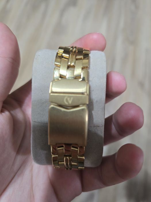 Claude Valentini Millennium Sports  Watch Gold Plated M231044JR