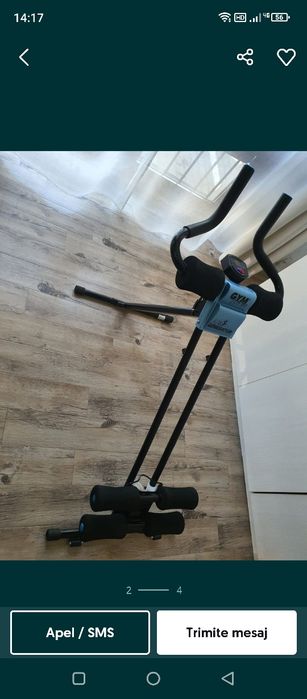 Vand aparat de facut abdomene. Aparat fitness