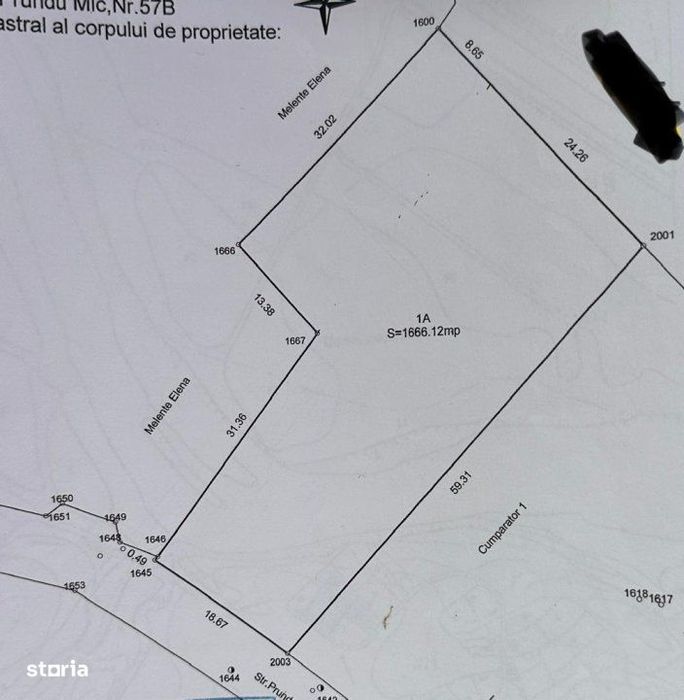 Teren intravilan Prundu - oportunitate excelenta de investitie!