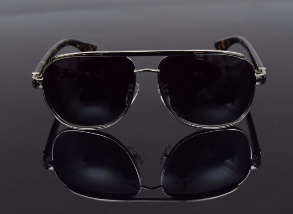 Слънчеви очила Chrome Hearts Boneyard Silver