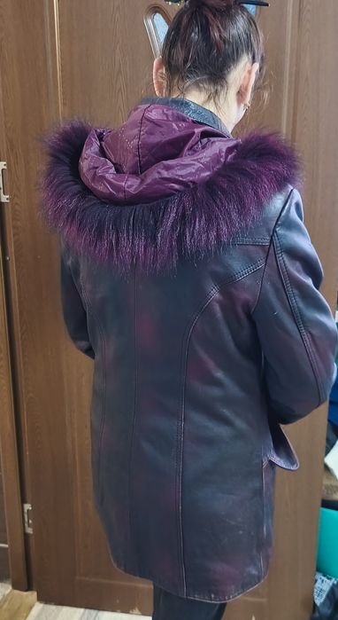 Geaca dama din piele naturala