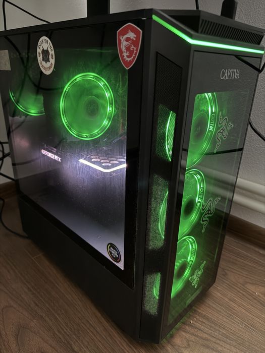 PC Gaming Captiva | Intel i7-10700KF | RTX 3060 Ti 8GB | 16GB RAM | SSD 1TB