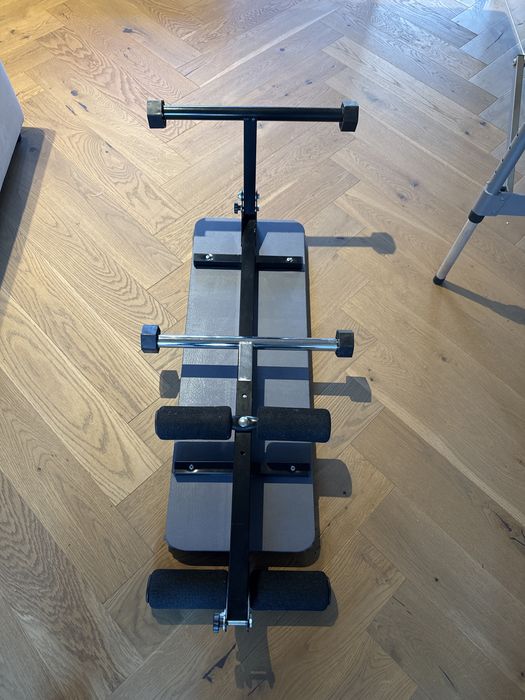 Bancă fitness Silver Gym – abdomene / exerciții – reglabilă