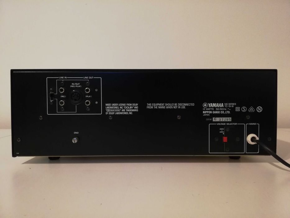 Stereo Cassette Deck YAMAHA model TC511B - Rar/Vintage/Japan/Impecabil