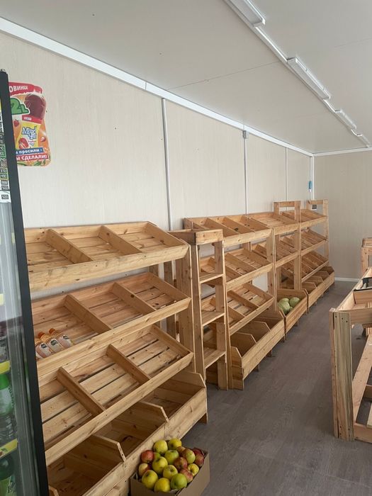 Стеллажи. Овощные полки.