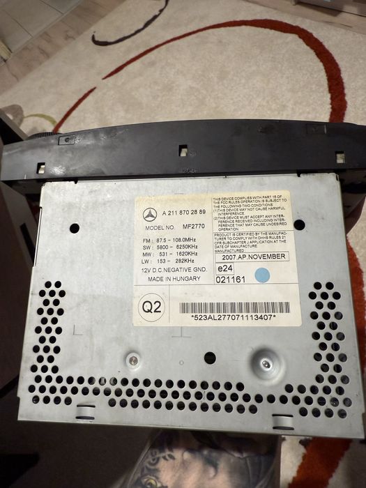 Медия за Mercedes w211 facelift