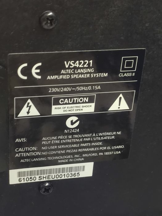 Altec Lansing subwoofer sistem hifi bluetooth boxe