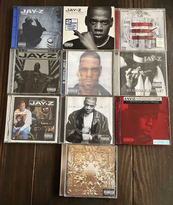 Colectie 10 cd-uri album JAY-Z rap / hip hop