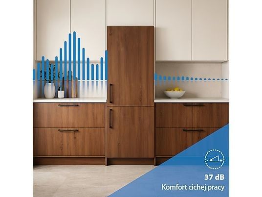 Нов инверторен хладилник с фризер за вграждане Beko B7 177 см