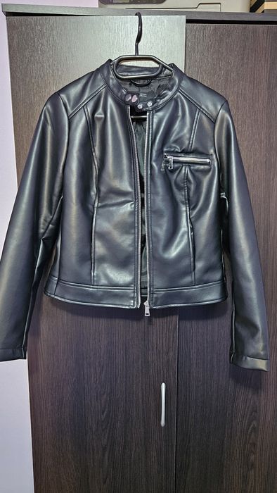 Geaca S dama  imitatie piele