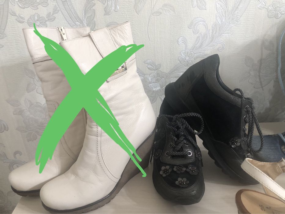 Обувь разная кожа Турция