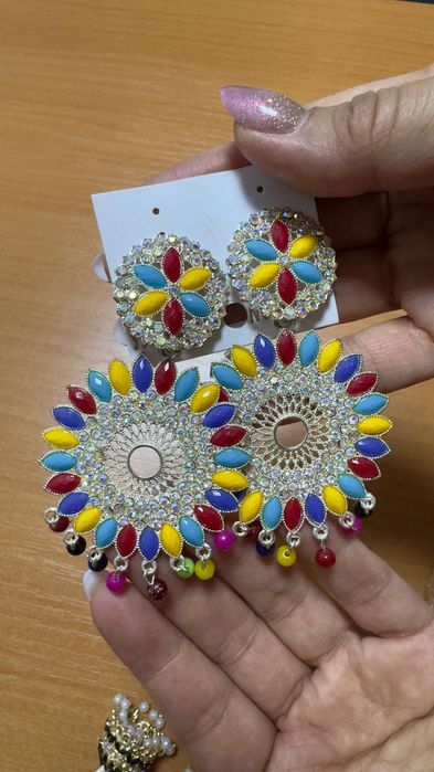 Серьги из Вриндавана (Индия)