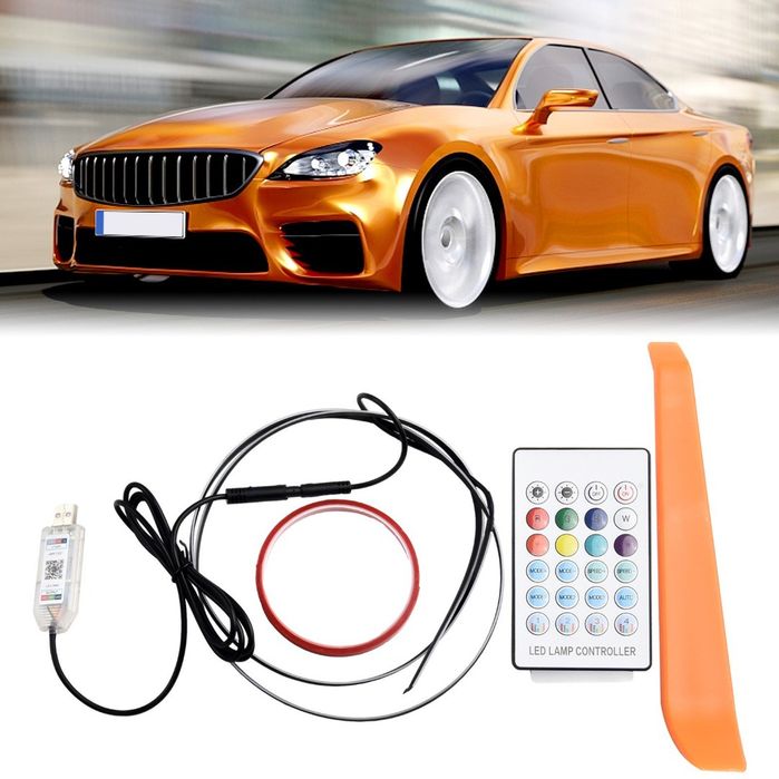 Banda acrilica RGB cu telecomanda