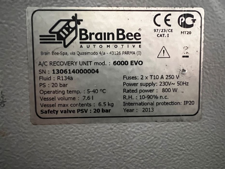 Машина за обслужване на автоклиматици Brain Bee 6000 EVO