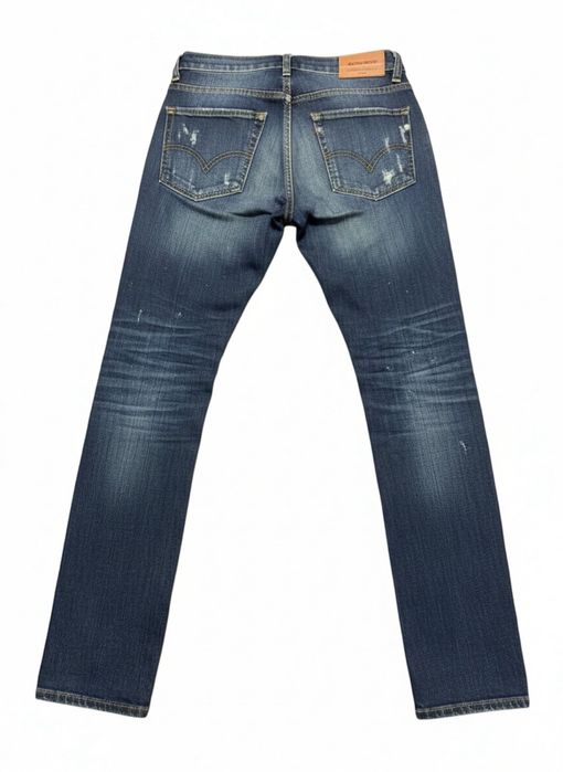 Мъжки дънки [Dsquared] Slim Fit – Избелен ефект и "distressed" детайли