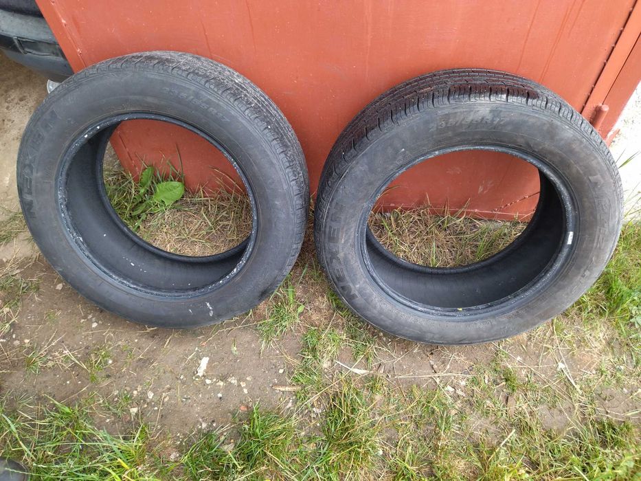 2 бр. Летни Гуми грайфер 6.5-7ммNexen  235/55/17 Dot2018 Като Нови