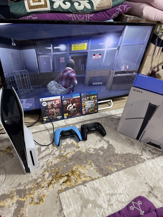 Продам PS5 SLIM с дисководом