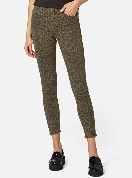 Mavi Lucy Jeans Green Leopard