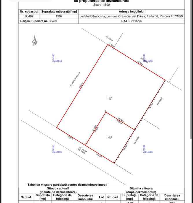 Teren de vanzare intravilan. 1600 m