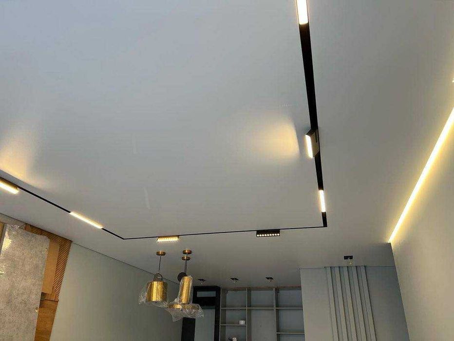 Современные натяжные потолки