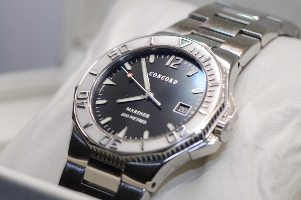Швейцарски мъжки автоматичен часовник - Concord Mariner Diver 200m