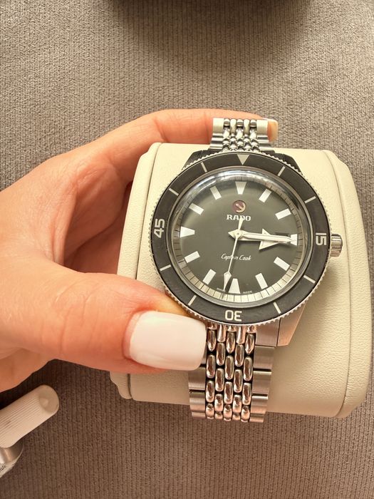 Rado Capitan Cook 42mm Ghost Grey с 3 верижки