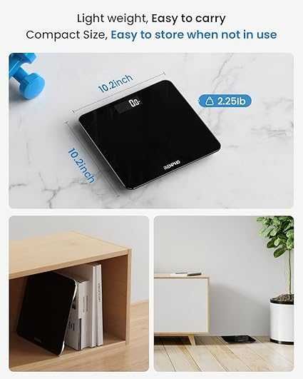 Телесен кантар RENPHO BG260R До 180 кг. Bluetooth Везна