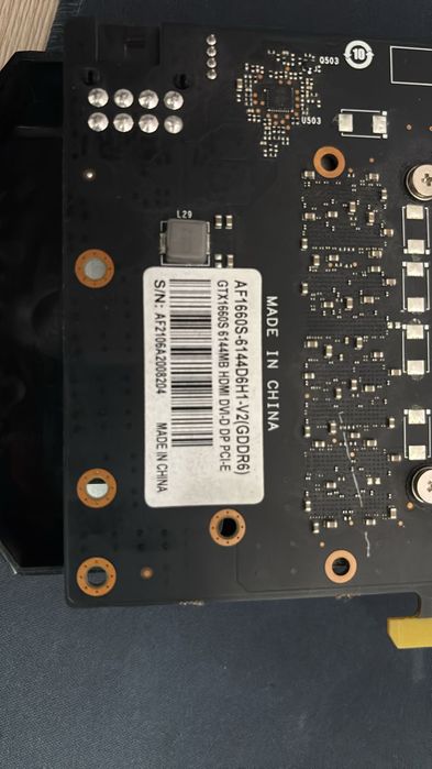 Продам видеокарту GTX 1660 Super