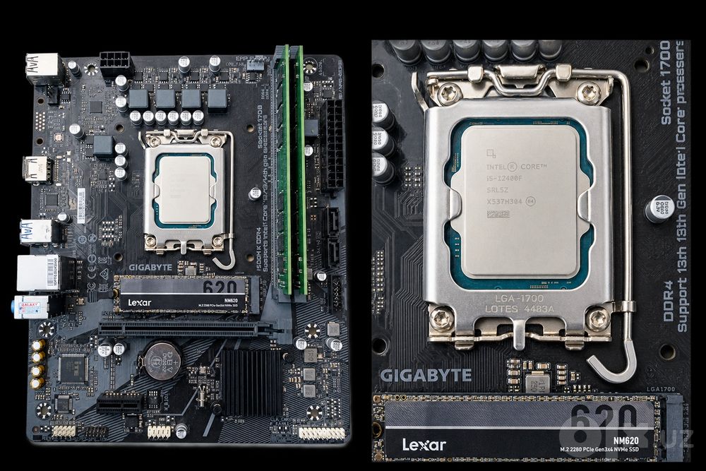 Продам H610M DDR4 16Gb 512Gb i5 12400F