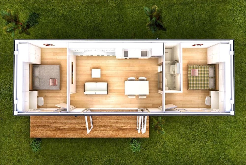 Konteyner Контейнер из контейнер  офис жилой дом