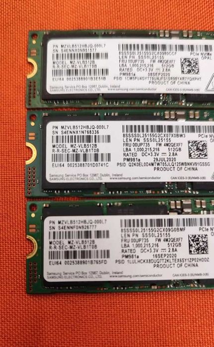 Легендарный SSD Samsung 970 EVO Plus 512 ГБ