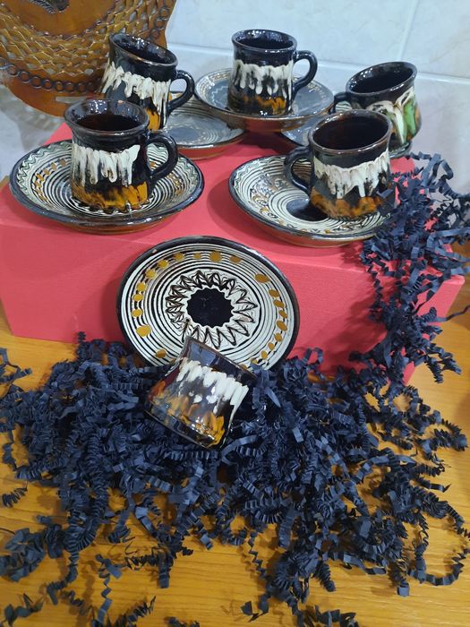 Set ceramică Horezu 6+6.