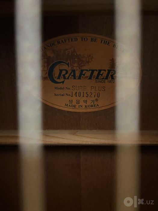 Продается гитара Crafter