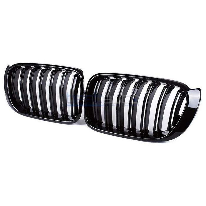 Бъбреци за BMW X4 F26 (2014-2017) черен гланц двойни