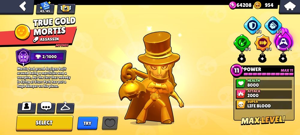 Аккаунт Бравл Старс