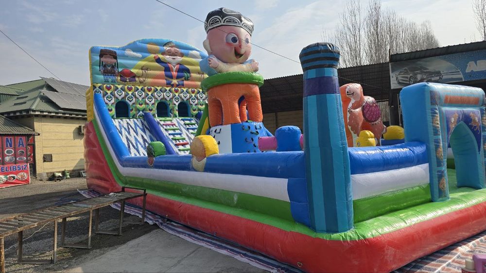 Batut 7*14 Milliy koʻrinishdagi batut