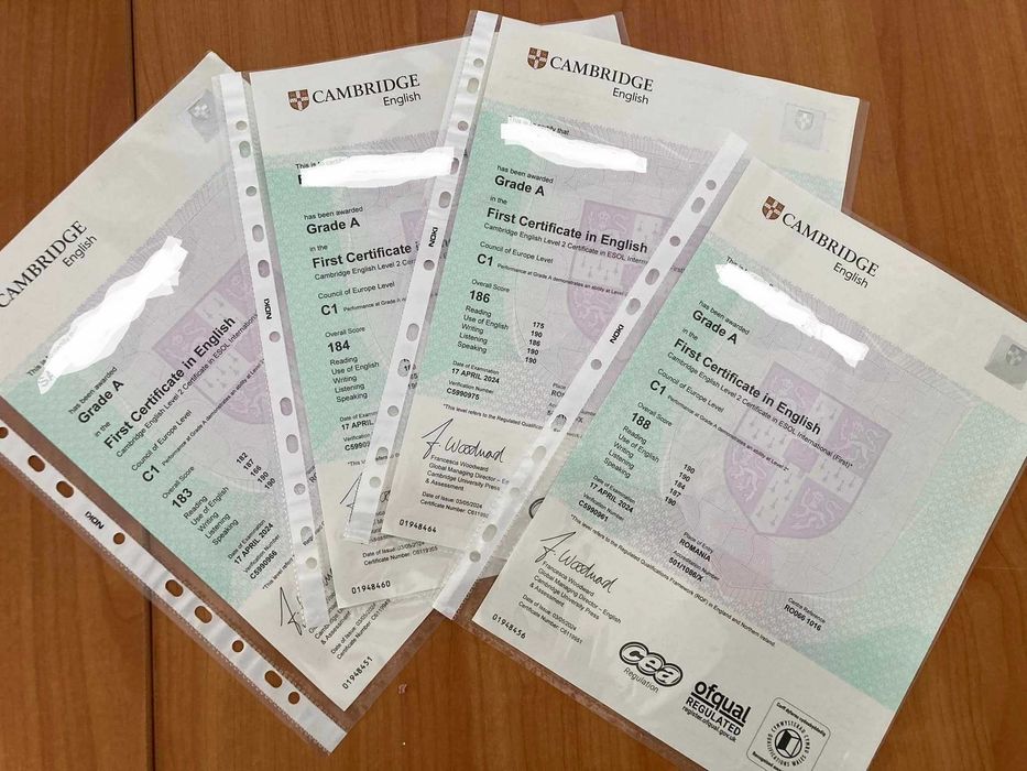 Cursuri de limba engleza- pregatire examene Cambridge