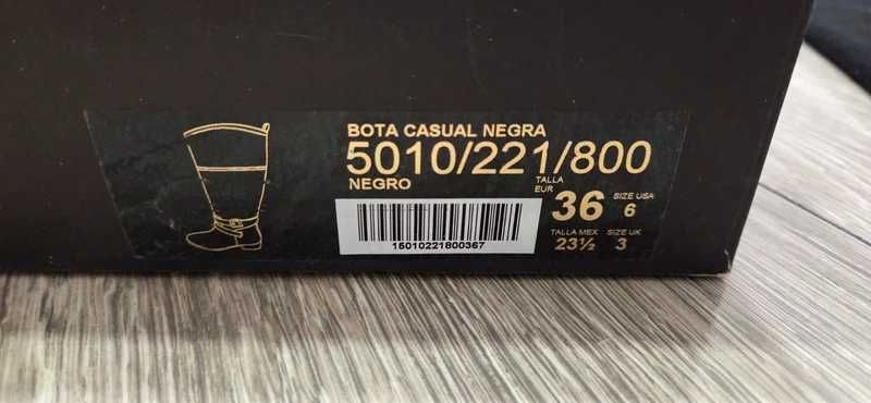 Cizme din piele naturala de calitate, Massimo Dutti, NOI
