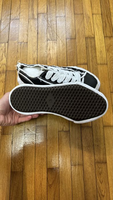 Maison Mihara Yasuhiro Peterson OG Sole Canvas Low Black