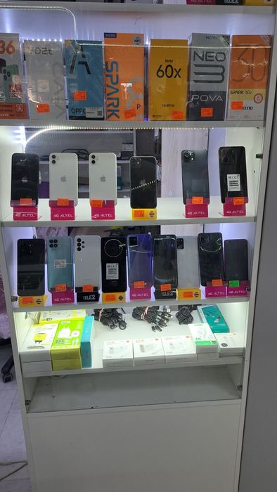 Телефоны б/у и новые в наличии!